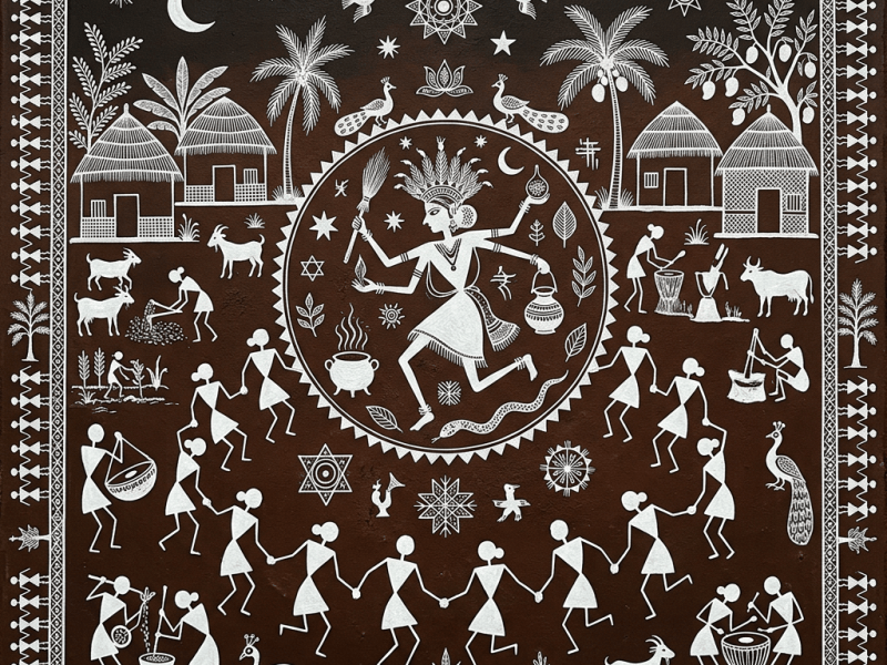 Discover the mysterious side of Warli Art this Halloween